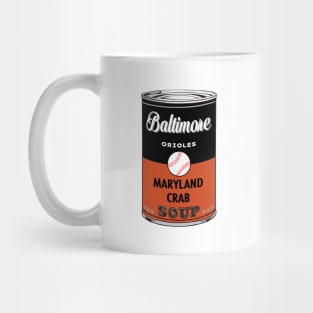 Baltimore Orioles Soup Can Mug